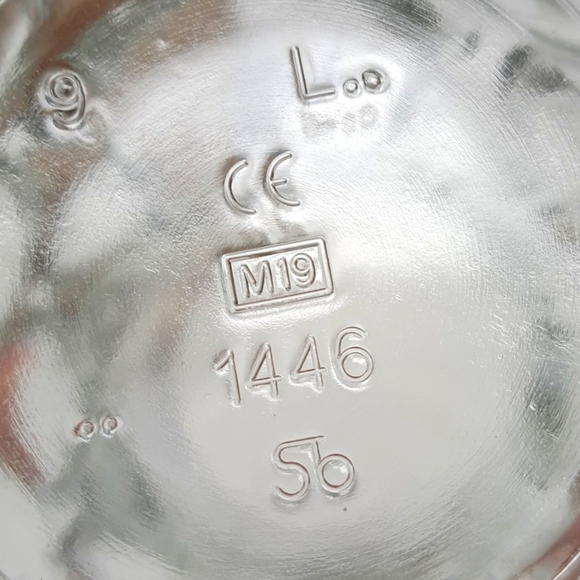 Vintage "Steam Whistle " OVERSIZED dimpled glass beer stein - Picture 5 of 7